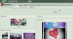 Desktop Screenshot of jaded-jinxx.deviantart.com