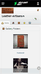 Mobile Screenshot of leather-artisans.deviantart.com