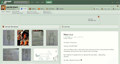 Desktop Screenshot of panda-bearz.deviantart.com