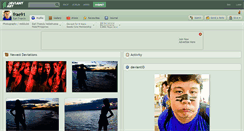 Desktop Screenshot of frae91.deviantart.com
