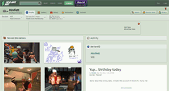 Desktop Screenshot of minifett.deviantart.com