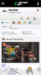 Mobile Screenshot of minifett.deviantart.com