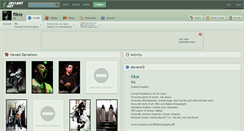 Desktop Screenshot of flikie.deviantart.com