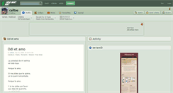 Desktop Screenshot of calitoe.deviantart.com