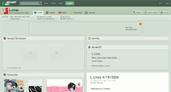 Desktop Screenshot of l-lives.deviantart.com