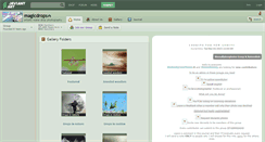 Desktop Screenshot of magicdrops.deviantart.com