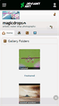 Mobile Screenshot of magicdrops.deviantart.com