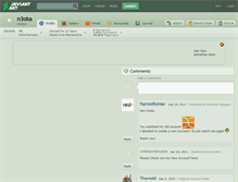 Tablet Screenshot of n3oka.deviantart.com