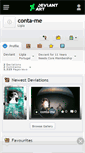Mobile Screenshot of conta-me.deviantart.com