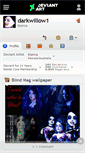 Mobile Screenshot of darkwillow1.deviantart.com
