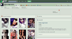Desktop Screenshot of fallyn-angel-6six6.deviantart.com
