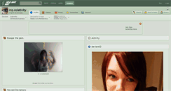 Desktop Screenshot of mz-relativity.deviantart.com