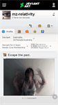 Mobile Screenshot of mz-relativity.deviantart.com