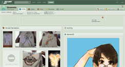 Desktop Screenshot of gloommix.deviantart.com