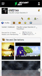 Mobile Screenshot of cld21xx.deviantart.com