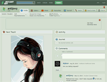 Tablet Screenshot of antijowy.deviantart.com