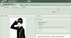 Desktop Screenshot of death-eaters-club.deviantart.com