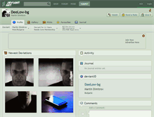 Tablet Screenshot of deelow-bg.deviantart.com