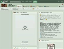 Tablet Screenshot of mgs-fans.deviantart.com