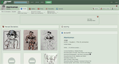 Desktop Screenshot of miamiceman.deviantart.com