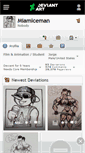 Mobile Screenshot of miamiceman.deviantart.com