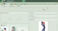 Desktop Screenshot of nhth.deviantart.com