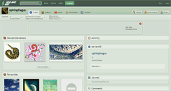 Desktop Screenshot of ophiophagus.deviantart.com