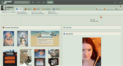 Desktop Screenshot of mistrel.deviantart.com