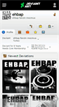 Mobile Screenshot of ehbap.deviantart.com