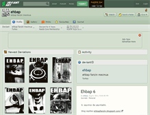 Tablet Screenshot of ehbap.deviantart.com