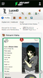 Mobile Screenshot of luced0.deviantart.com