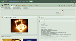 Desktop Screenshot of neon280.deviantart.com
