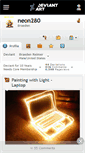 Mobile Screenshot of neon280.deviantart.com