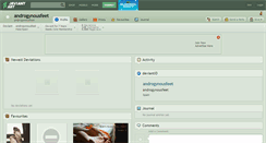 Desktop Screenshot of androgynousfeet.deviantart.com