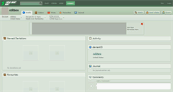 Desktop Screenshot of oddsea.deviantart.com