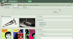 Desktop Screenshot of gabekoerner.deviantart.com