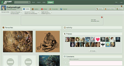 Desktop Screenshot of evelynnskrypt.deviantart.com
