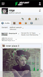 Mobile Screenshot of niqe.deviantart.com