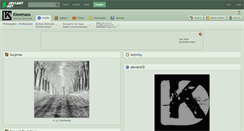 Desktop Screenshot of kleemass.deviantart.com