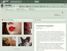 Tablet Screenshot of ctim2008.deviantart.com