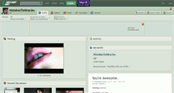Desktop Screenshot of mistakestomiracles.deviantart.com
