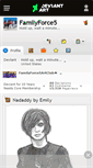 Mobile Screenshot of familyforce5.deviantart.com