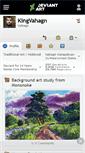 Mobile Screenshot of kingvahagn.deviantart.com