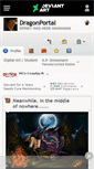 Mobile Screenshot of dragonportal.deviantart.com