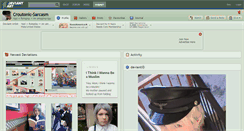 Desktop Screenshot of croutonic-sarcasm.deviantart.com