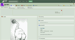 Desktop Screenshot of joe-man.deviantart.com