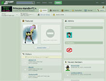 Tablet Screenshot of princess-mandie-fc.deviantart.com