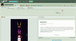 Desktop Screenshot of giraffewizardry.deviantart.com