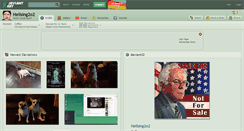 Desktop Screenshot of hellsing2o2.deviantart.com