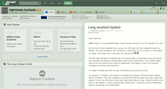 Desktop Screenshot of nightshade-keyblade.deviantart.com
